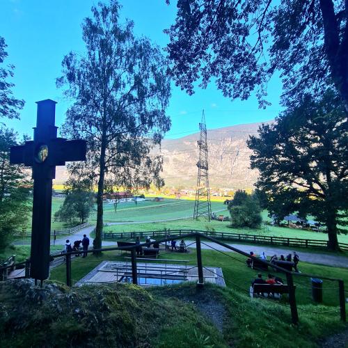 Ausblick vom Silzer Wasserfall