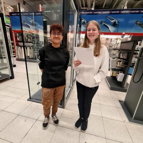 Schnitzeljagd im Baumarkt