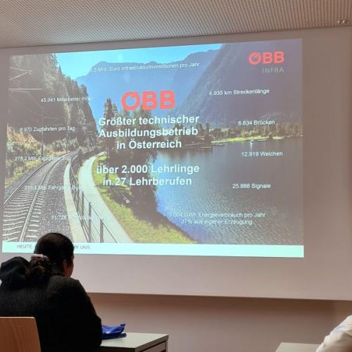 Spot der ÖBB Lehrwerkstätte