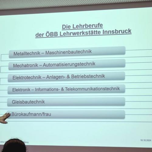 Lehrlingsausbildungsmöglichkeiten der ÖBB Lehrwerkstätte