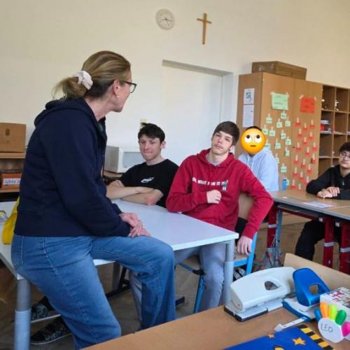 Vortrag in der Klasse