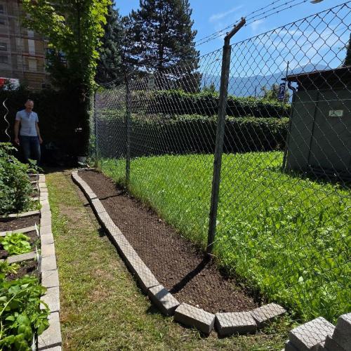 neues Beet im Schulgarten