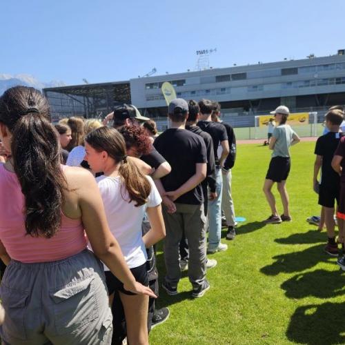 SchülerInnen beim Trendsportfestival 