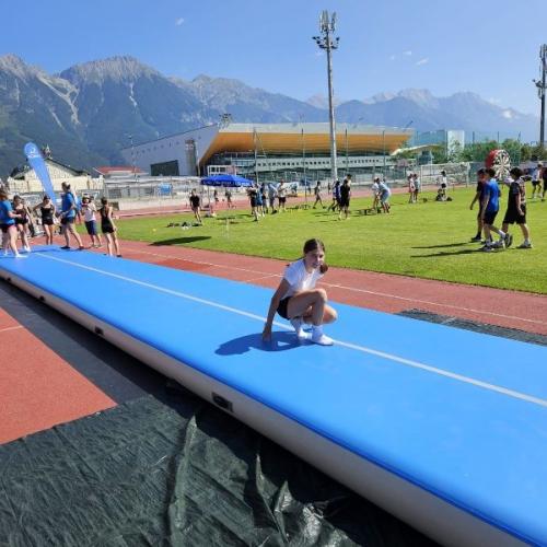 SchülerInnen beim Trendsportfestival 