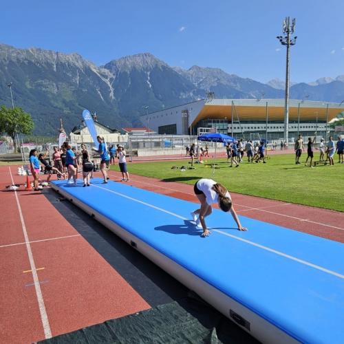 SchülerInnen beim Trendsportfestival 