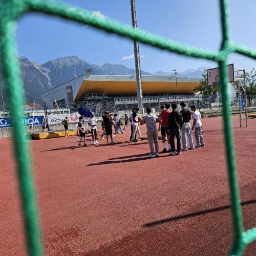 SchülerInnen beim Trendsportfestival 
