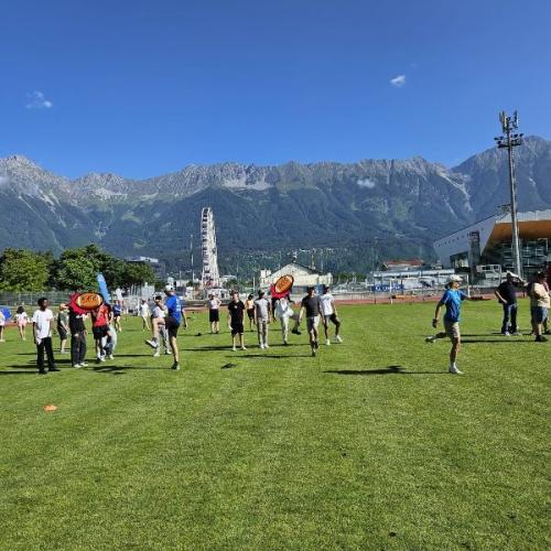 SchülerInnen beim Trendsportfestival 