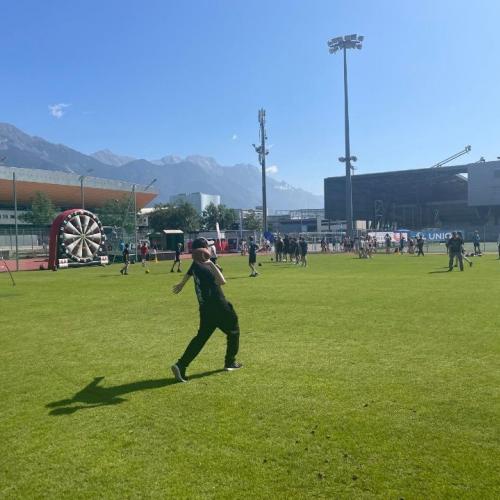 SchülerInnen beim Trendsportfestival 