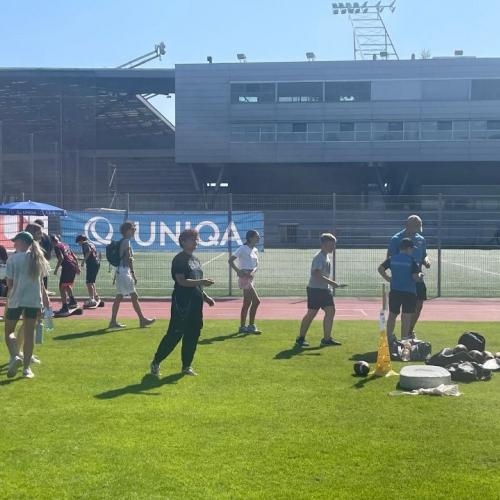 SchülerInnen beim Trendsportfestival 