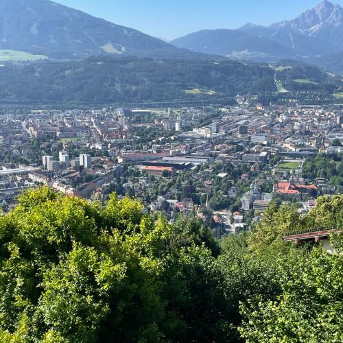 Blick über Innsbruck