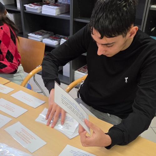 Schüler beim Arbeiten