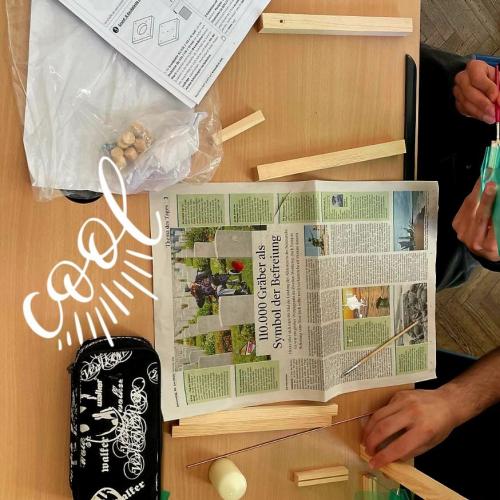 Werkstück in Bearbeitung