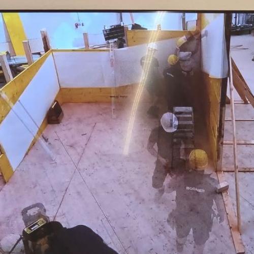 Filmausschnitt der Bauakademie