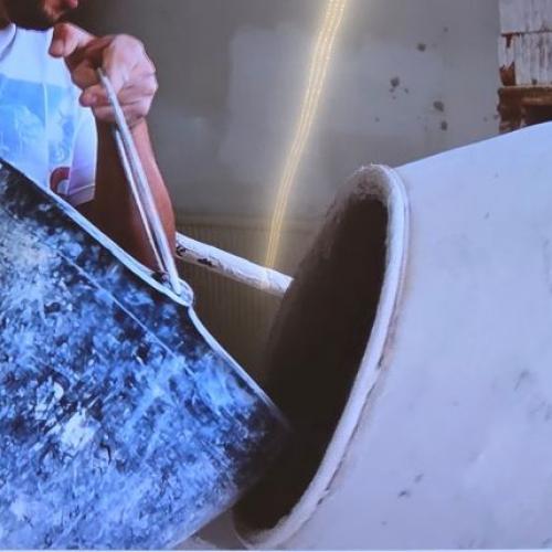 Filmausschnitt der Bauakademie