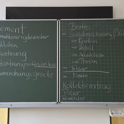 Tafeltext zum Workshop "Bauen macht Schule"