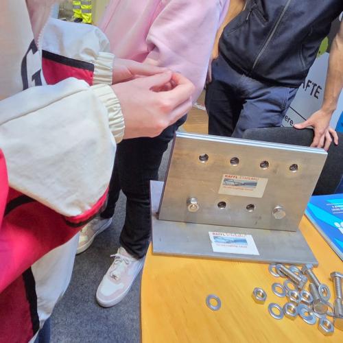 Baustation im Rahmen des Berufsfestivals 