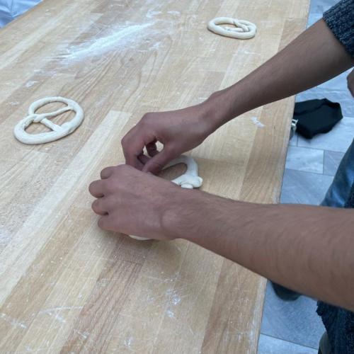 Schüler bei einer Station im Rahmen des Berufsfestivals