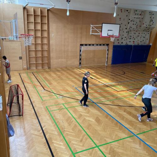 Fußball spielen