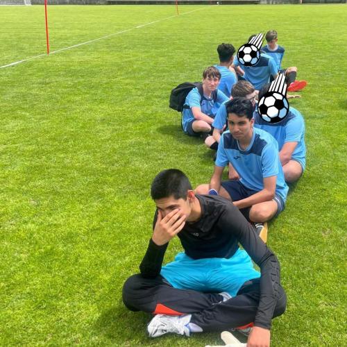 Fußballteam der Daniel-Sailer-Schule