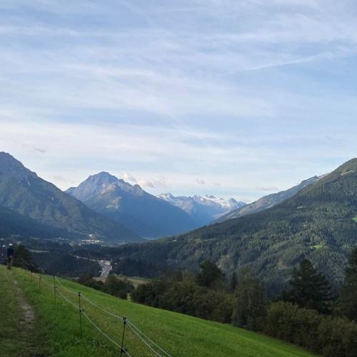 Blick auf den Stubaier Gletscher