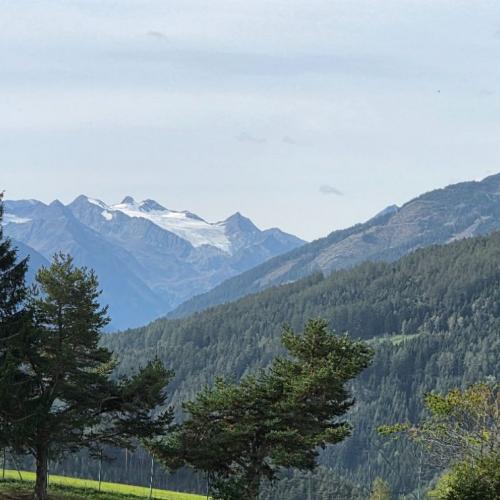 Blick auf Stubaier Gletscher