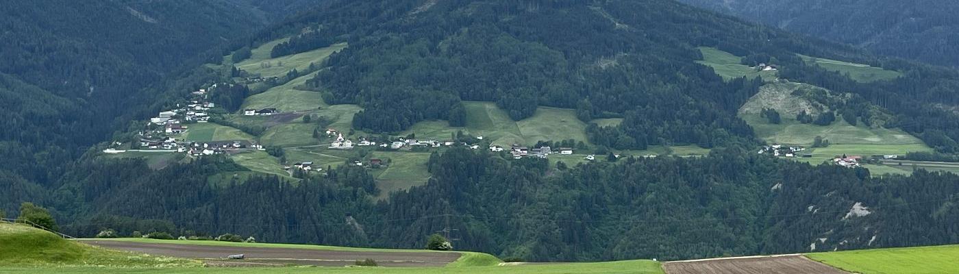 Blick auf die Mutterer Alm 