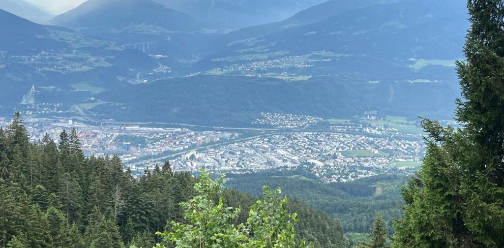 Blick über Innsbruck