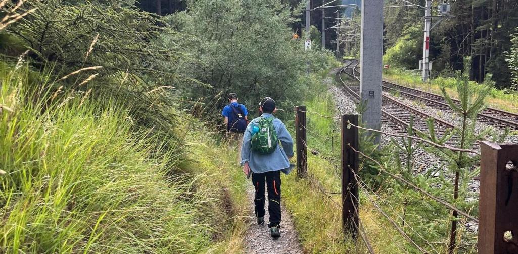 Auf dem Weg in ins Brunntal