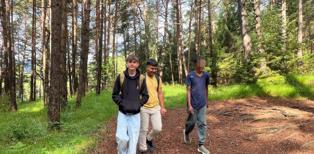 Auf dem Weg in ins Brunntal