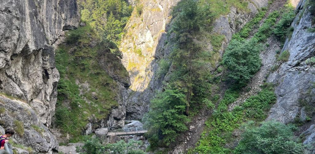 Blick in die Klamm
